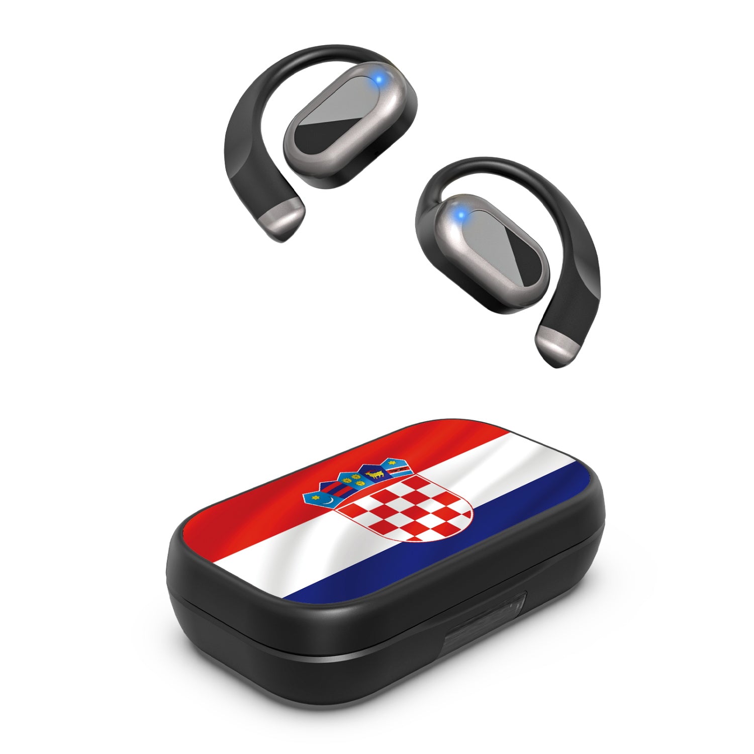 MyBat Design Lab Open-Ear Earbuds XL - Black - Croatia Flag - MFHSBTST271-143-2.jpg