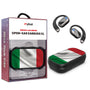 MyBat Design Lab Open-Ear Earbuds XL - Black - Italy Flag