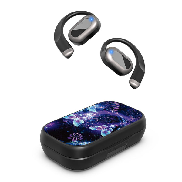 MyBat Design Lab Open-Ear Earbuds XL - Black - Butterfly Magic - MFHSBTST271-164-2.jpg