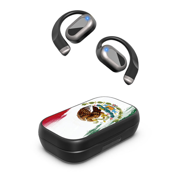 MyBat Design Lab Open-Ear Earbuds XL - Black - Bandera de México - MFHSBTST271-174-2.jpg