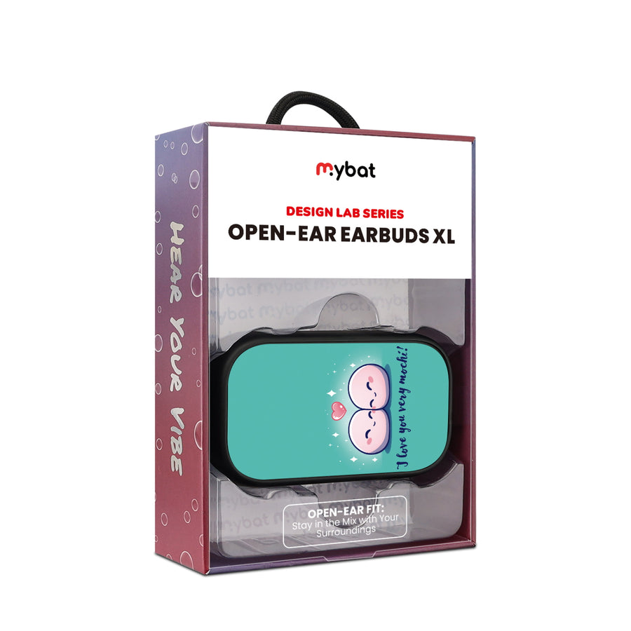 MyBat Design Lab Open-Ear Earbuds XL - Black - Mochi Love - MFHSBTST271-211-10.jpg