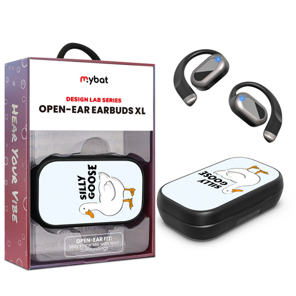 MyBat Design Lab Open-Ear Earbuds XL - Black - Silly Goose - MFHSBTST271-256-1.jpg