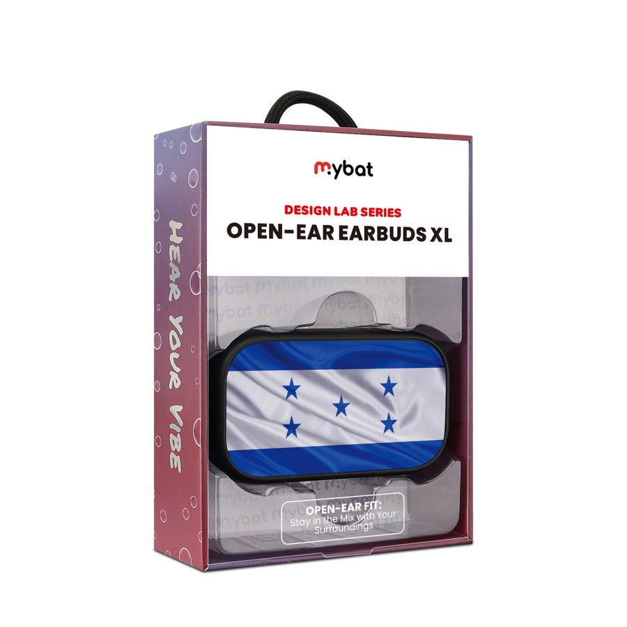 MyBat Design Lab Open-Ear Earbuds XL - Black - Honduras Flag - MFHSBTST271-259-10.jpg