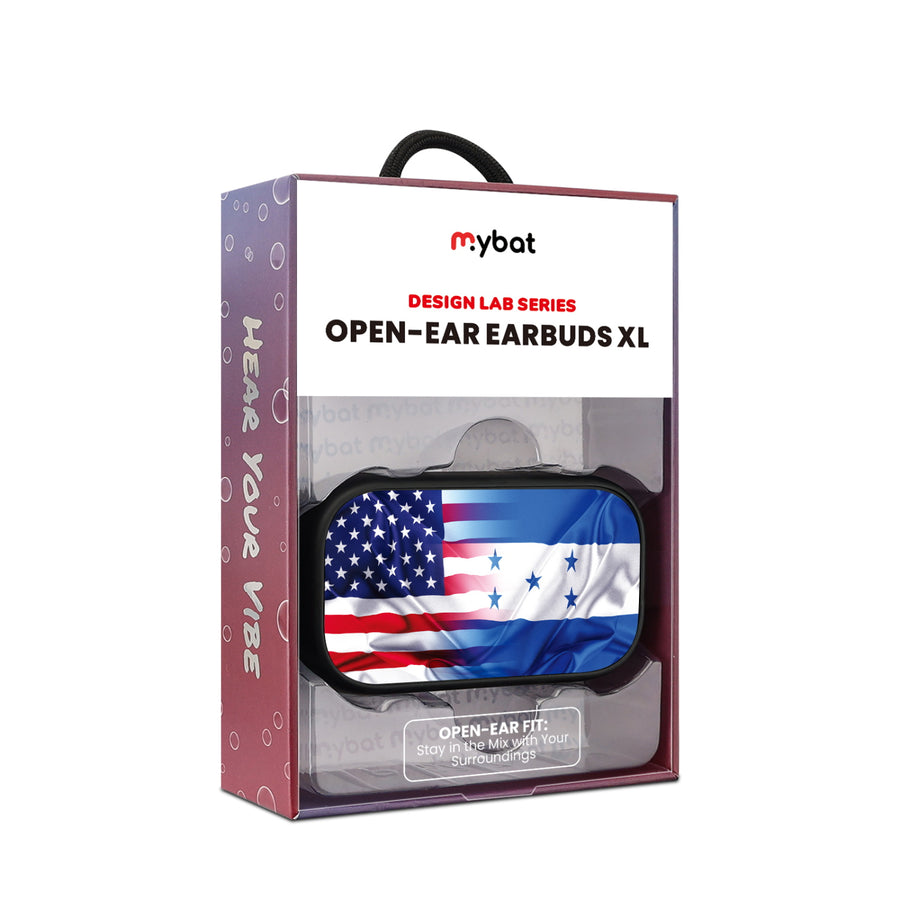 MyBat Design Lab Open-Ear Earbuds XL - Black - Honduras-USA Flag - MFHSBTST271-263-10.jpg