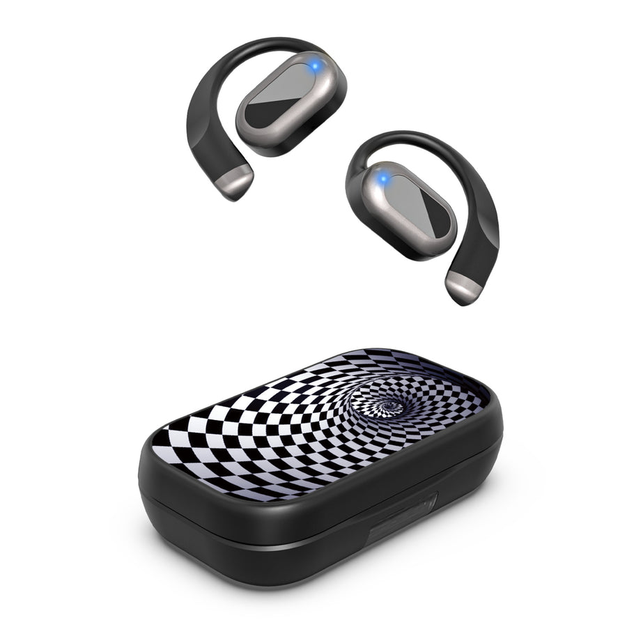 MyBat Design Lab Open-Ear Earbuds XL - Black - Spiral Out - MFHSBTST271-266-2.jpg