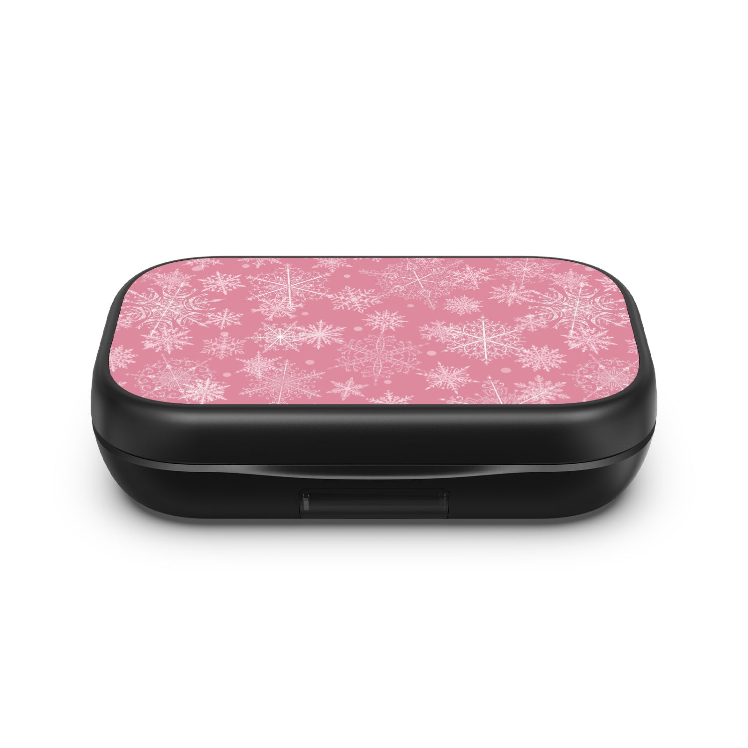 MyBat Design Lab Open-Ear Earbuds XL - Black - Pink Snowflakes - MFHSBTST271-282-4.jpg