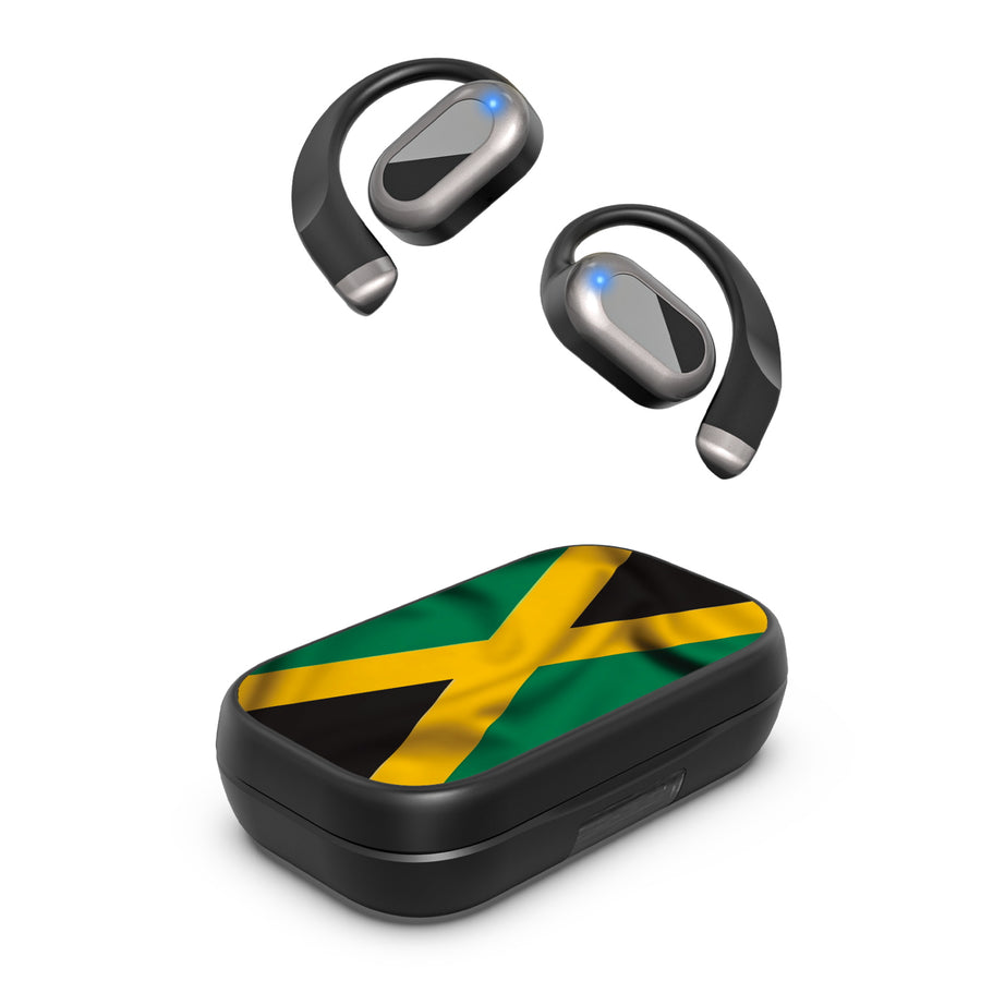 MyBat Design Lab Open-Ear Earbuds XL - Black - Jamaica Flag - MFHSBTST271-310-2.jpg