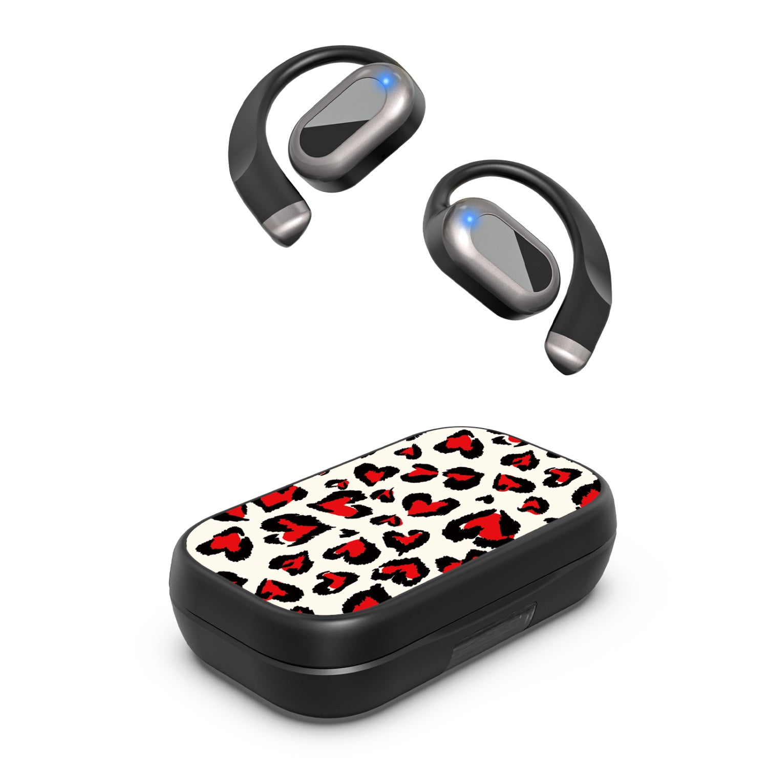 MyBat Design Lab Open-Ear Earbuds XL - Black - Wild Hearts - MFHSBTST271-340-2.jpg