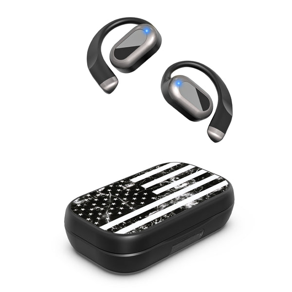 MyBat Design Lab Open-Ear Earbuds XL - Black - Distress US Flag - MFHSBTST271-344-2.jpg