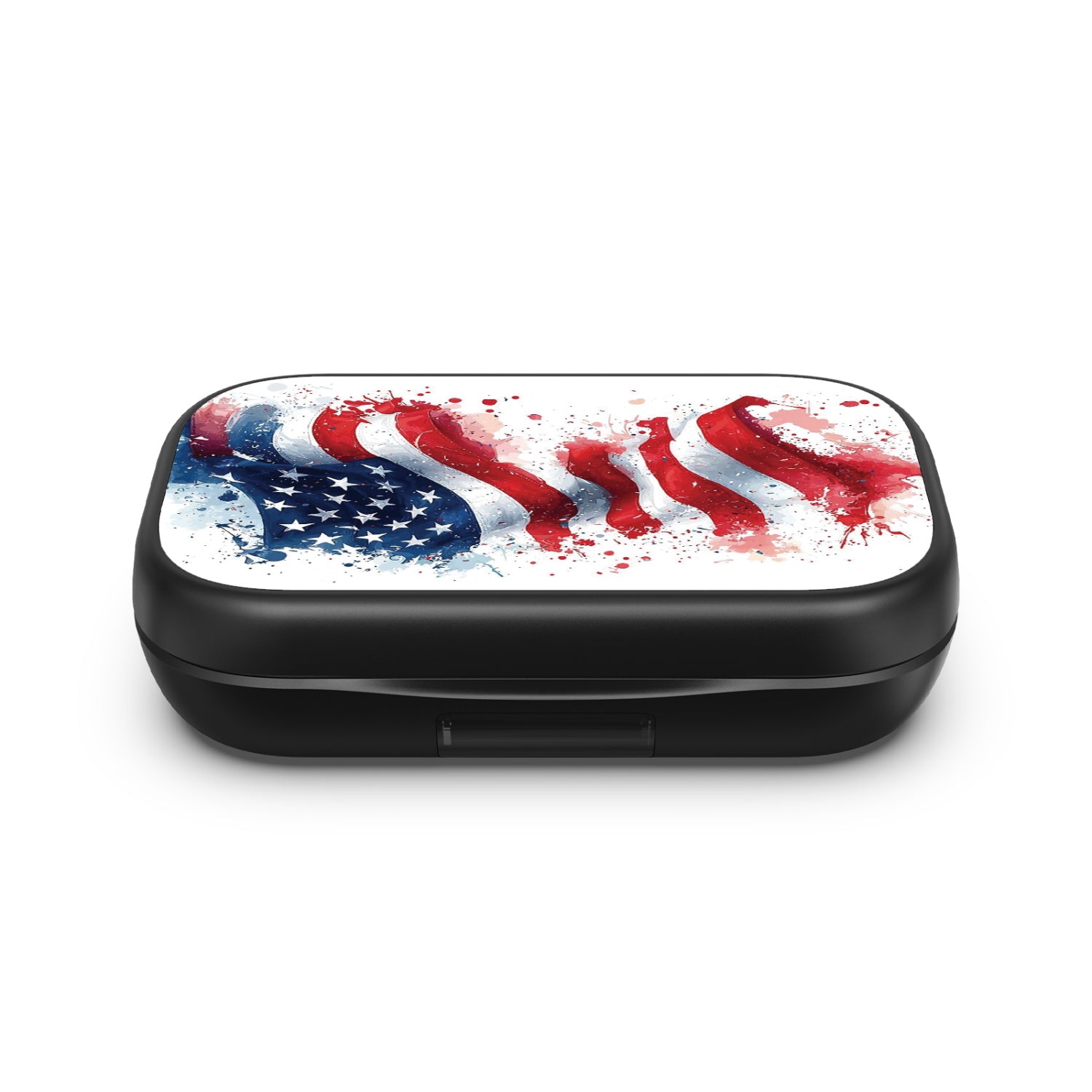 MyBat Design Lab Open-Ear Earbuds XL - Black - Patriotic Flag Painiting - MFHSBTST271-346-4.jpg