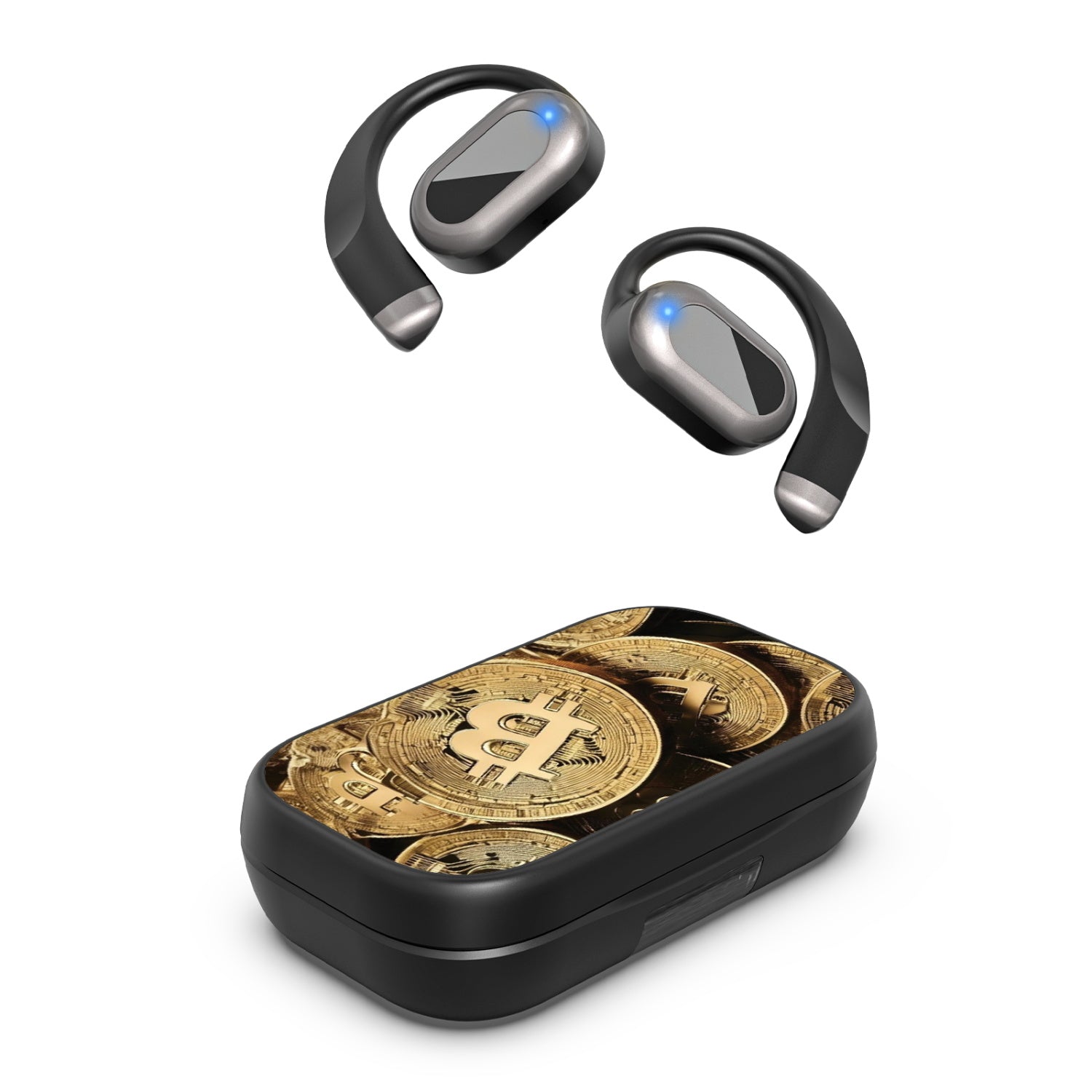 MyBat Design Lab Open-Ear Earbuds XL - Black - Bitcoin - MFHSBTST271-357-2.jpg