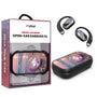 MyBat Design Lab Open-Ear Earbuds XL - Black - Seashell Beach