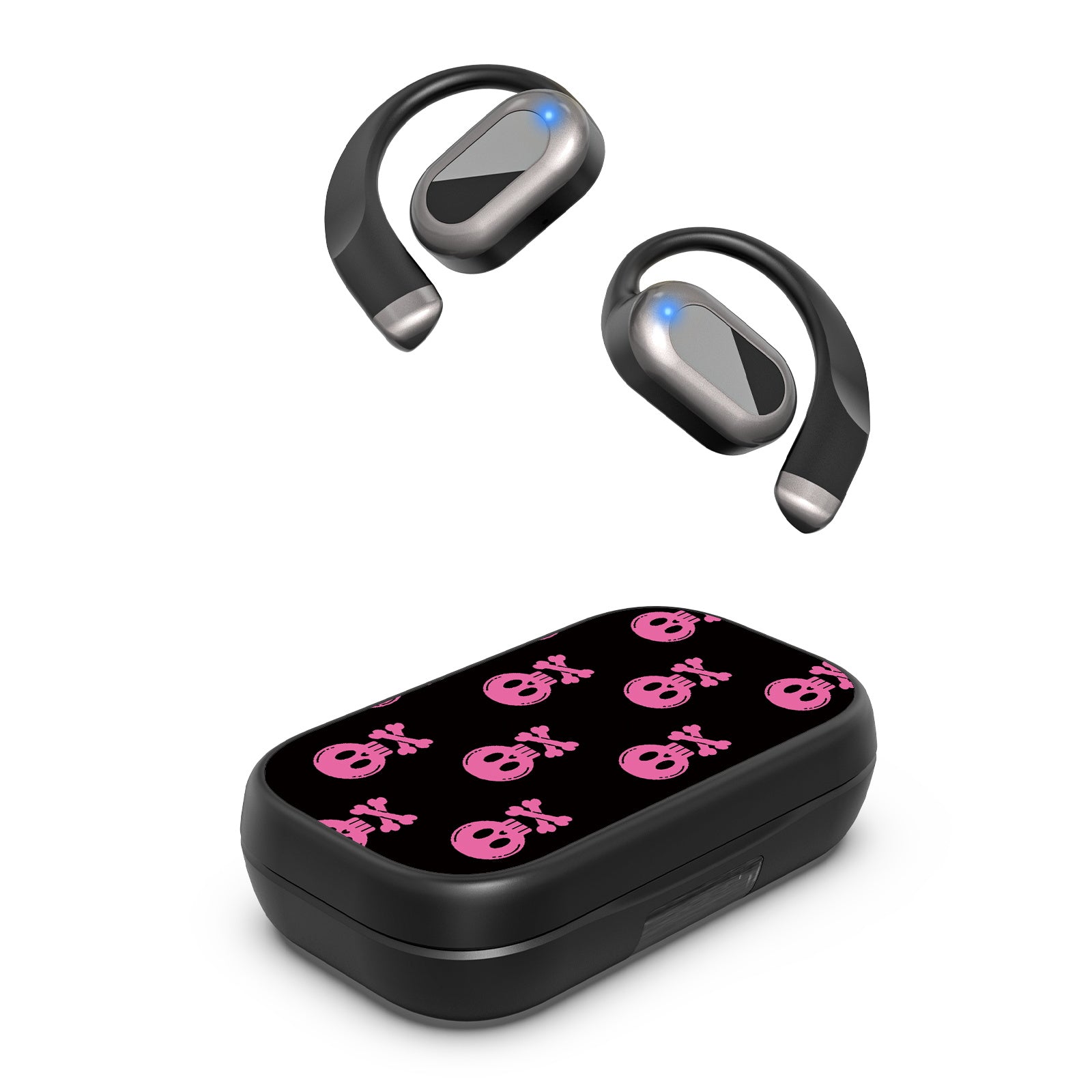 MyBat Design Lab Open-Ear Earbuds XL - Black - Pretty Poison - MFHSBTST271-416-2.jpg