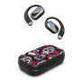 MyBat Design Lab Open-Ear Earbuds XL - Black - Sugar Rose Skulls - MFHSBTST271-418-2.jpg