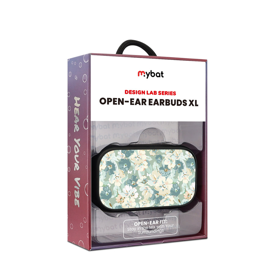 MyBat Design Lab Open-Ear Earbuds XL - Black - Vintage Garden - MFHSBTST271-432-10.jpg