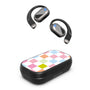 MyBat Design Lab Open-Ear Earbuds XL - Black - Pastel Check - MFHSBTST271-480-2.jpg