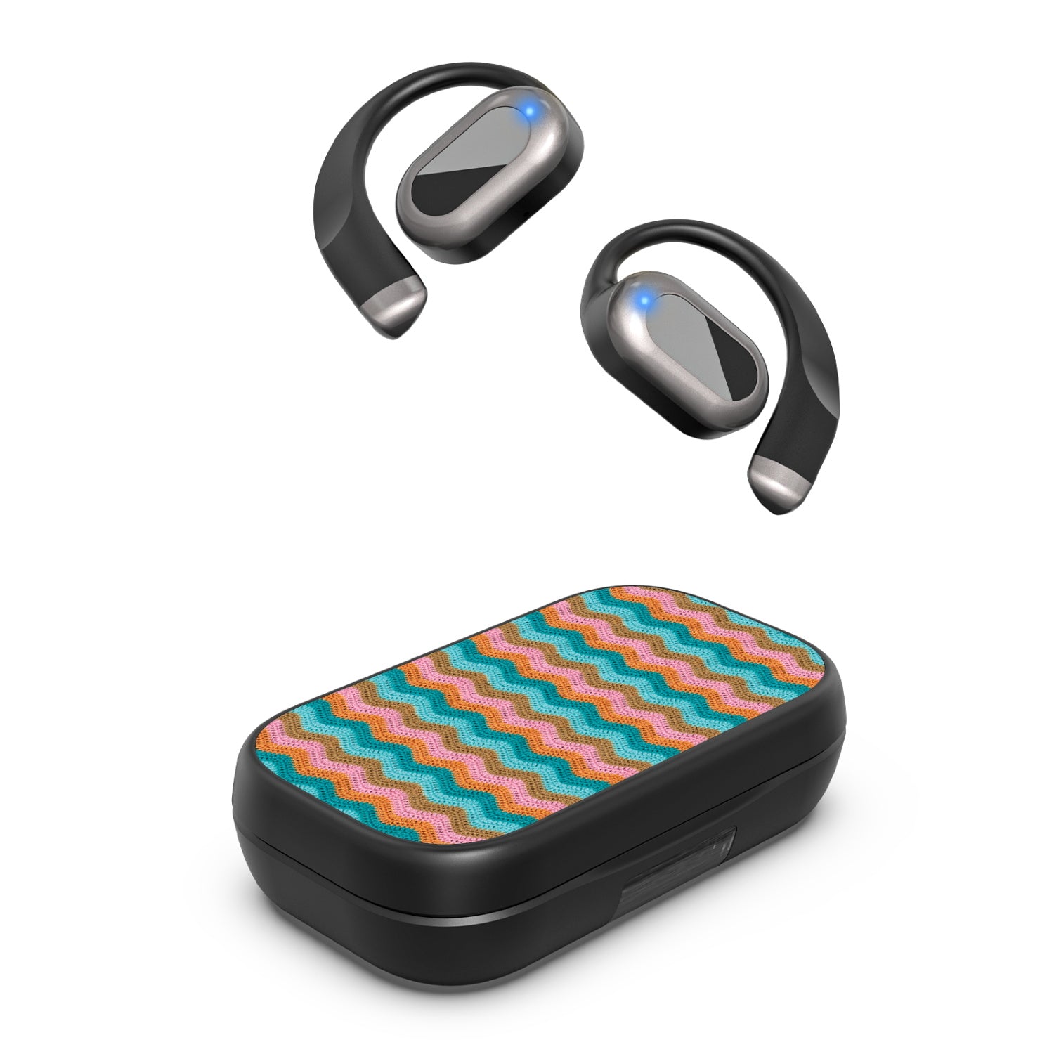 MyBat Design Lab Open-Ear Earbuds XL - Black - Heat Wave - MFHSBTST271-495-2.jpg