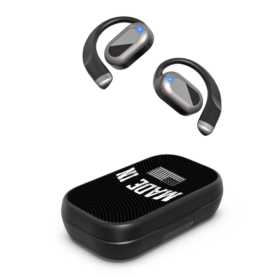 MyBat Design Lab Open-Ear Earbuds XL - Black - American Made - MFHSBTST271-520-1.JPG