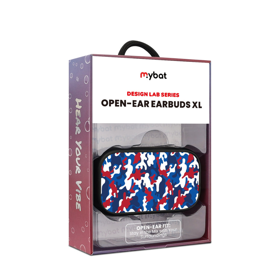 MyBat Design Lab Open-Ear Earbuds XL - Black - Patriot Camo - MFHSBTST271-521-20.JPG
