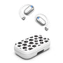 MyBat Design Lab Open-Ear Earbuds XL - White - Black Paw Prints - MFHSBTST272-002-2.jpg
