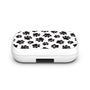 MyBat Design Lab Open-Ear Earbuds XL - White - Black Paw Prints - MFHSBTST272-002-4.jpg