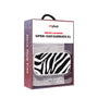 MyBat Design Lab Open-Ear Earbuds XL - White - Zebra Print - MFHSBTST272-009-10.jpg
