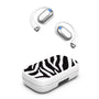 MyBat Design Lab Open-Ear Earbuds XL - White - Zebra Print - MFHSBTST272-009-2.jpg