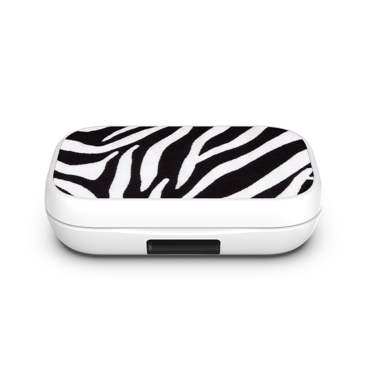 MyBat Design Lab Open-Ear Earbuds XL - White - Zebra Print - MFHSBTST272-009-4.jpg
