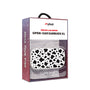 MyBat Design Lab Open-Ear Earbuds XL - White - Original Cow Print - MFHSBTST272-014-10.jpg