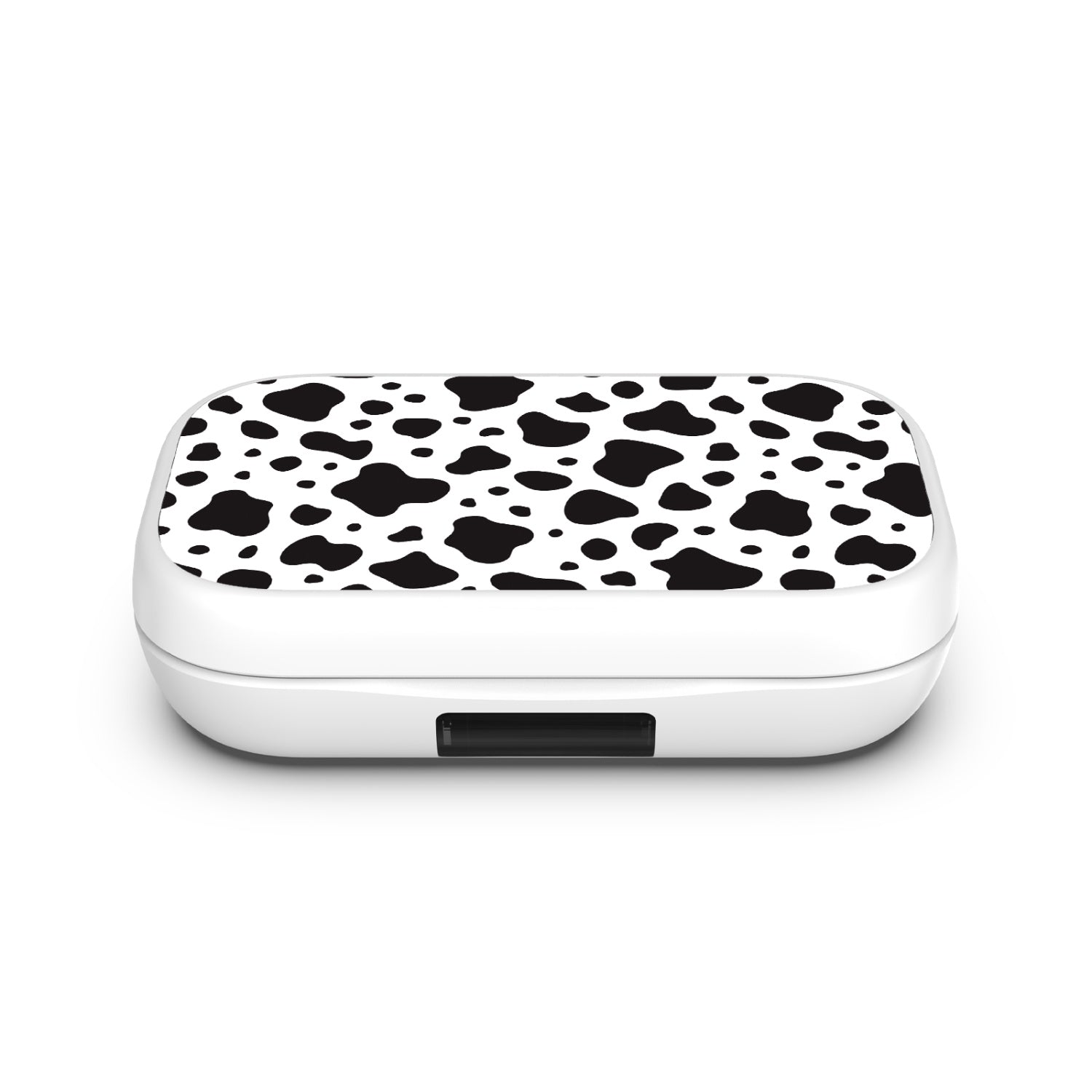 MyBat Design Lab Open-Ear Earbuds XL - White - Original Cow Print - MFHSBTST272-014-4.jpg