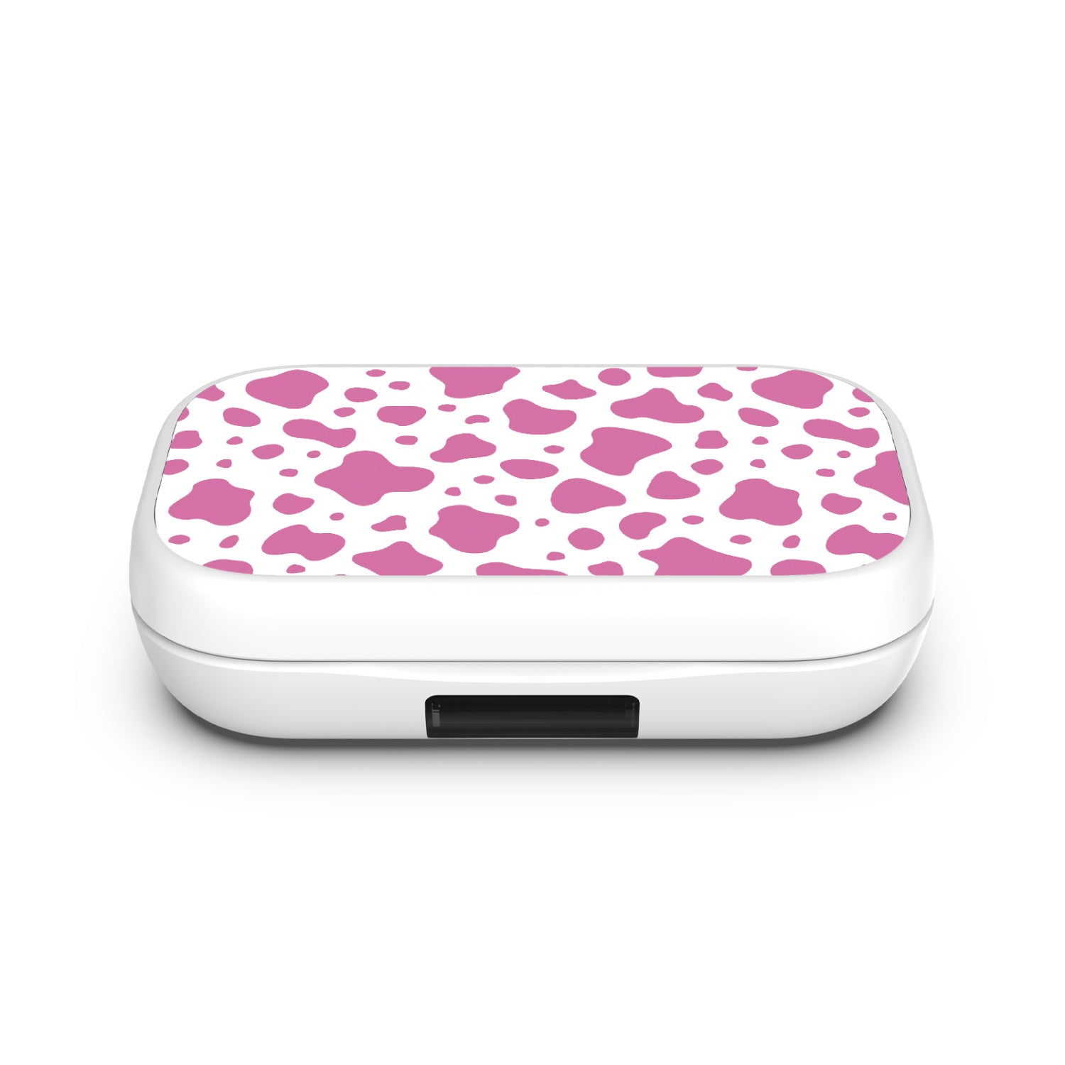 MyBat Design Lab Open-Ear Earbuds XL - White - Pink Cow Print - MFHSBTST272-015-4.jpg