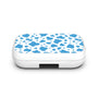 MyBat Design Lab Open-Ear Earbuds XL - White - Blue Cow Print - MFHSBTST272-016-4.jpg