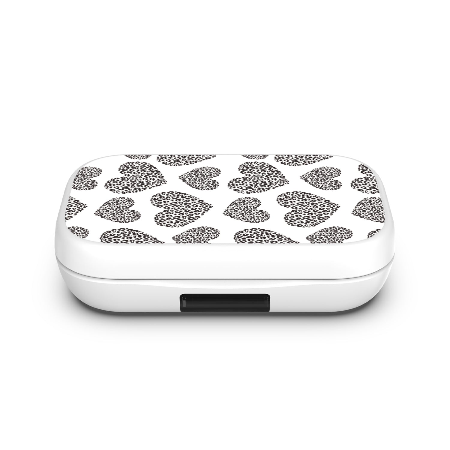 MyBat Design Lab Open-Ear Earbuds XL - White - Leopard Print Hearts - MFHSBTST272-098-4.jpg