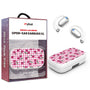 MyBat Design Lab Open-Ear Earbuds XL - White - Pink Cherries