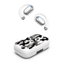 MyBat Design Lab Open-Ear Earbuds XL - White - Black & White Camouflage - MFHSBTST272-122-2.jpg