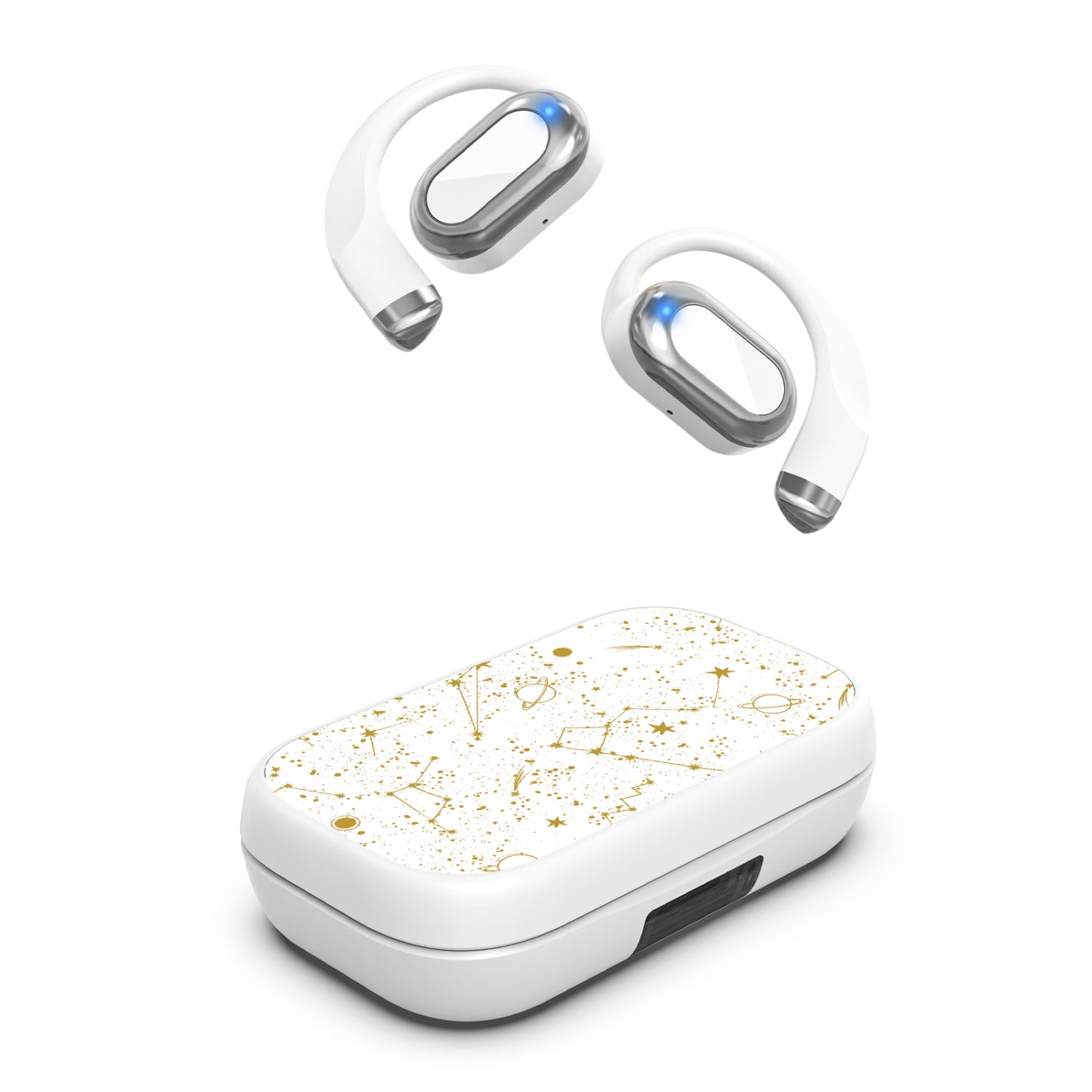 MyBat Design Lab Open-Ear Earbuds XL - White - Constellations - MFHSBTST272-130-2.jpg