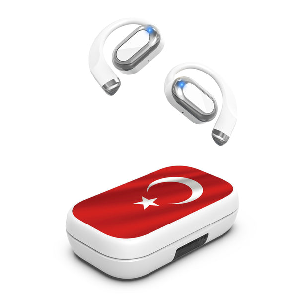 MyBat Design Lab Open-Ear Earbuds XL - White - Turkey Flag - MFHSBTST272-161-2.jpg