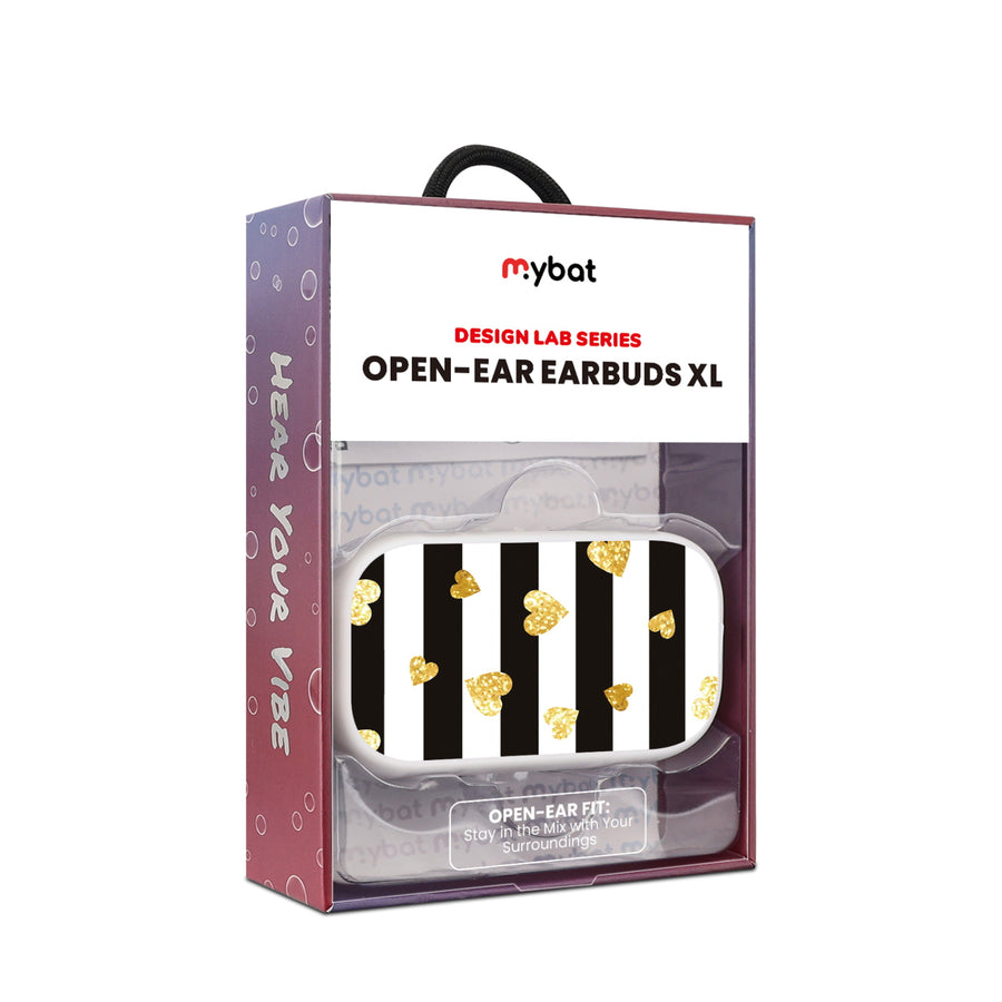MyBat Design Lab Open-Ear Earbuds XL - White - Heart of Gold - MFHSBTST272-166-10.jpg