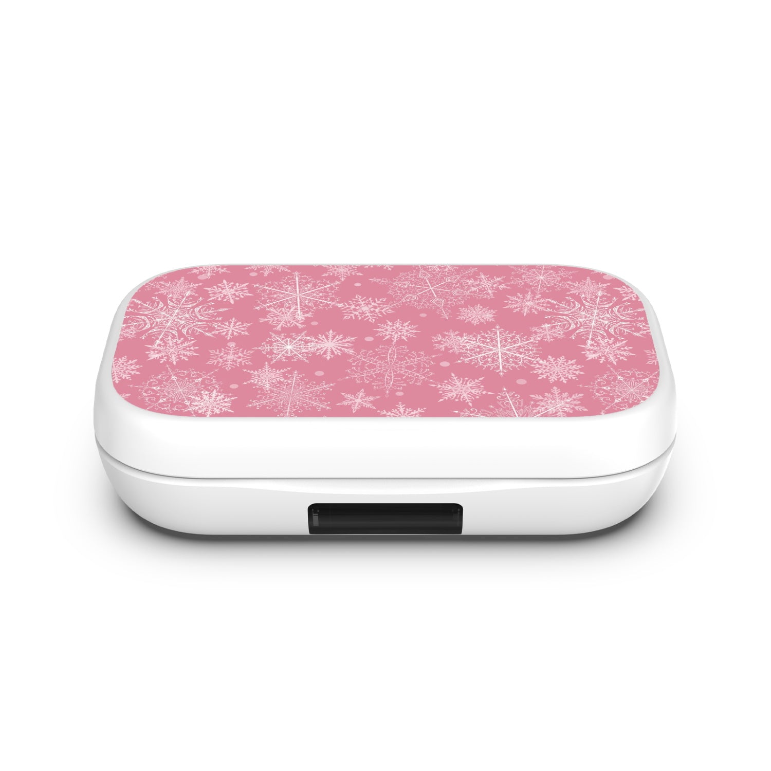 MyBat Design Lab Open-Ear Earbuds XL - White - Pink Snowflakes - MFHSBTST272-282-4.jpg