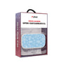 MyBat Design Lab Open-Ear Earbuds XL - White - Blue Snowflakes