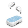 MyBat Design Lab Open-Ear Earbuds XL - White - Blue Snowflakes - MFHSBTST272-283-2.jpg