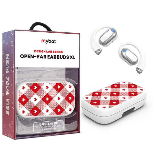 MyBat Design Lab Open-Ear Earbuds XL - White - Knit with Love - MFHSBTST272-330-1.jpg
