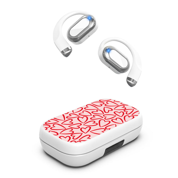 MyBat Design Lab Open-Ear Earbuds XL - White - Endless Hearts - MFHSBTST272-338-2.jpg
