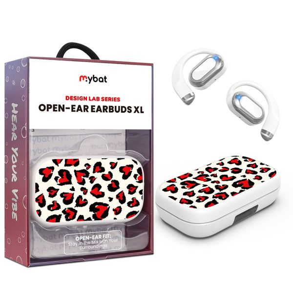 MyBat Design Lab Open-Ear Earbuds XL - White - Wild Hearts - MFHSBTST272-340-1.jpg