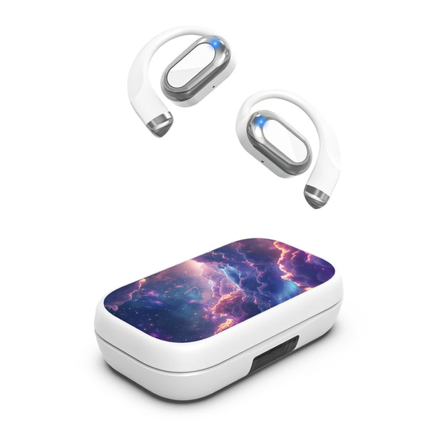 MyBat Design Lab Open-Ear Earbuds XL - White - Galaxy Clouds - MFHSBTST272-345-2.jpg
