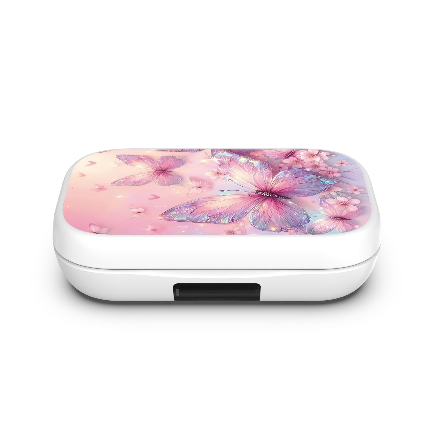 MyBat Design Lab Open-Ear Earbuds XL - White - Pink Butterflies - MFHSBTST272-361-4.jpg