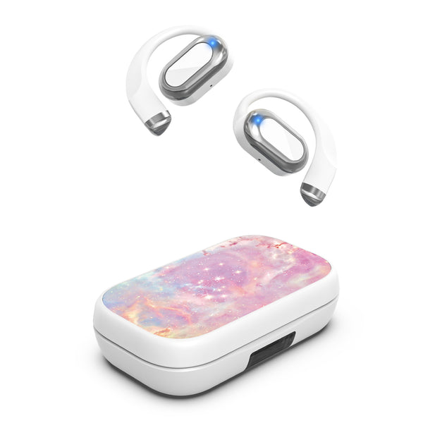 MyBat Design Lab Open-Ear Earbuds XL - White - Pink Galaxies - MFHSBTST272-368-2.jpg