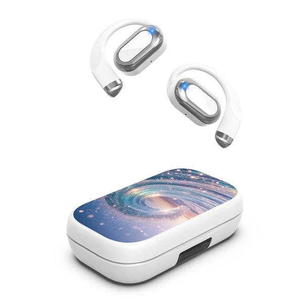 MyBat Design Lab Open-Ear Earbuds XL - White - Dreamy Waves - MFHSBTST272-379-2.jpg