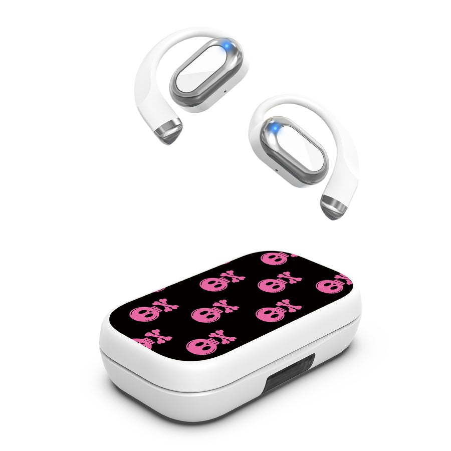 MyBat Design Lab Open-Ear Earbuds XL - White - Pretty Poison - MFHSBTST272-416-2.jpg