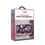 MyBat Design Lab Open-Ear Earbuds XL - White - Sugar Rose Skulls - MFHSBTST272-418-10.jpg
